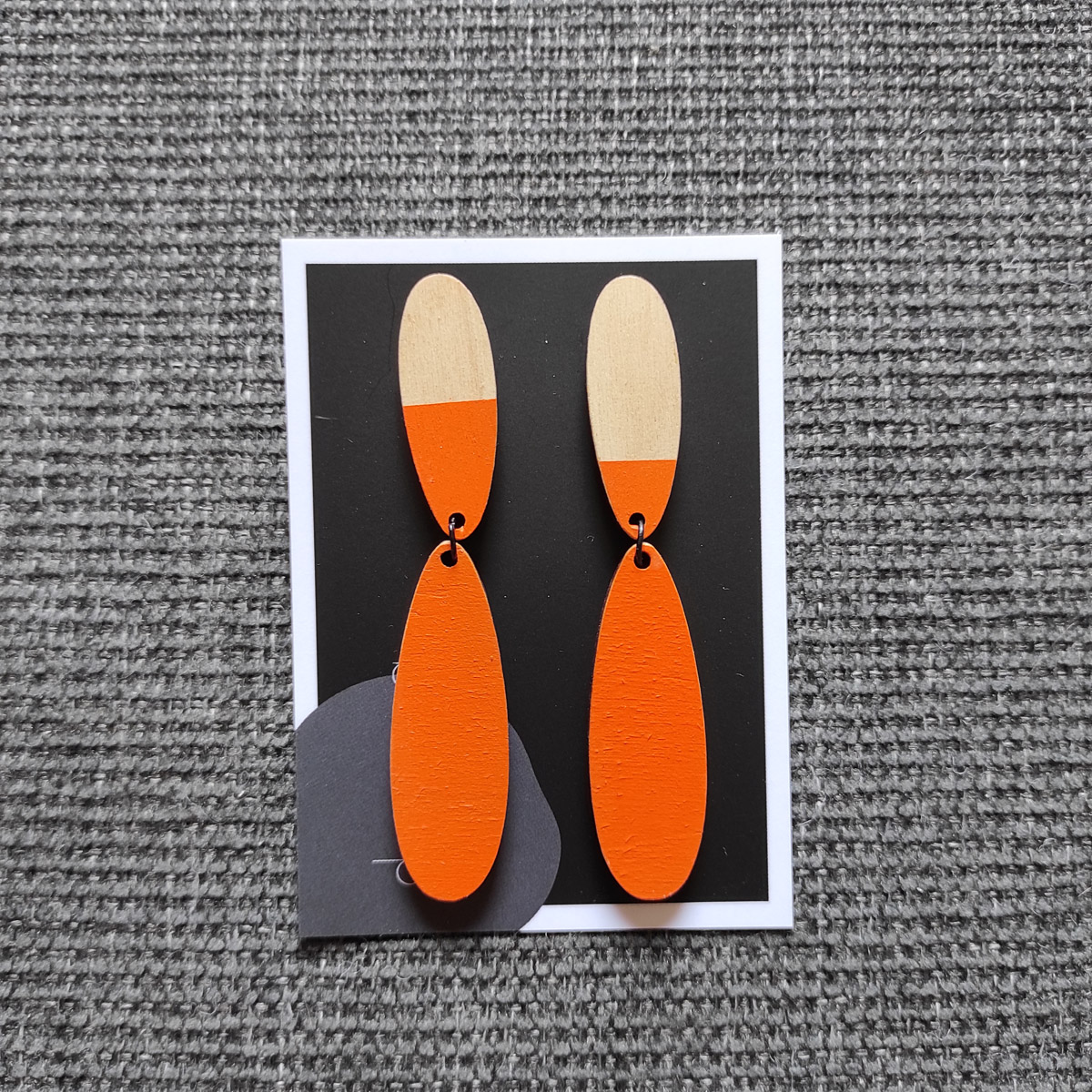 Narančaste naušnice Oliva 5